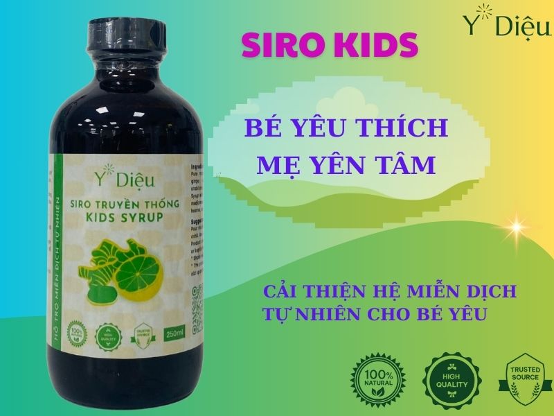 Nên chọn những siro ho cho trẻ em rõ nguồn gốc từ thiên nhiên